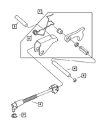 4446612 - Automatic Transaxle 4 Speed: Parking Brake Sprag Cup for Mopar Image