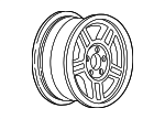 12368867 - Suspension: Wheel, Alloy for Chevrolet: S10 | GMC: Sonoma Image