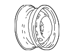 9591890 - Suspension: Wheel, Steel for Chevrolet: Blazer, S10 | GMC: Jimmy, Sonoma | Oldsmobile: Bravada Image