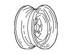 9591886 - Suspension: Wheel, Steel for Buick: Regal | Chevrolet: Camaro, El Camino, Monte Carlo, S10, S10 Blazer | GMC: Caballero, Jimmy S15, S15, Sonoma, Syclone | Oldsmobile: Cutlass Calais, Cutlass Cruiser, Cutlass Salon, Cutlass Supreme | Pontiac: Bonneville, Firebird, Grand Prix Image
