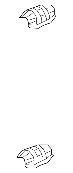 184350S010 - Exhaust: Converter Shield for Toyota: Sequoia, Tundra Image