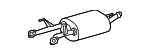 174200F060 - Exhaust: Muffler &amp; Pipe for Toyota: Sequoia Image