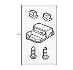 83250THRA01ZA - Body: Map Lamp Assembly for Honda: Odyssey Image