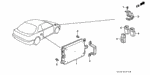934030602508 - Electrical/Exhaust/Heater/Fuel: BOLT-WASHER (6X25) for Acura Image