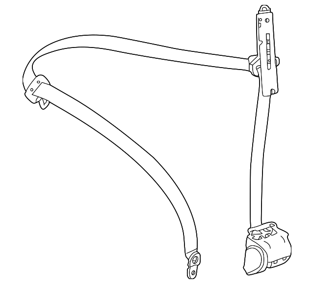 Lap & Shoulder Belt - BMW (72117008684)