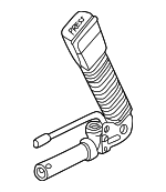 72119119551 - : Buckle End for BMW: 318ti, 323Ci, 323i, 323is, 325Ci, 325i, 325xi, 328Ci, 328i, 328is, 330Ci, 330i, 330xi, 645Ci, 650i, M3, M6, X5 Image