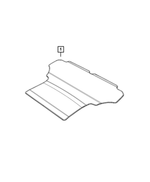 68492568AA - Interior Trim: Cargo Mat Kit for Mopar Image image