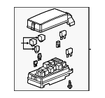 20819327 - Electrical: Fuse Box for Chevrolet: Equinox | Pontiac: Torrent Image