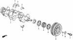 90402PB2000 - Engine: WASHER (12X30X4.5) for Honda Image image