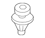 7176878J00 - Body: Grille Clip for Suzuki Image