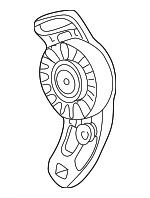 4792410AE - Cooling System: Belt Tensioner for Mopar Image