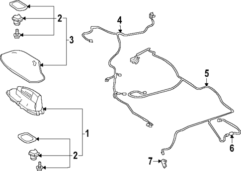 Antenna & Radio for 2025 Toyota Grand Highlander #0
