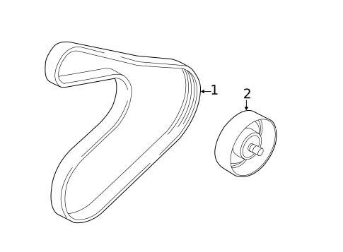 Belts & Pulleys for 2014 Kia Forte Koup #0