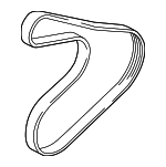 252122B720 - : Serpentine Belt for Kia: Forte, Forte Koup, Forte5, Optima, Soul Image