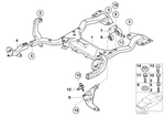 31106763721 - Front Axle: Front Axle Support for Mini Image