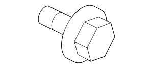 Hinge Assembly Bolt 11609733 GM | GMPartsDirect.com