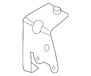 95535821001 - Electrical: Air Compressor Retainer for Porsche Image