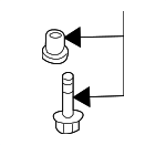 95535890400 - Electrical: Valve Assembly Mount Kit for Porsche: Cayenne Image