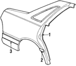 E63Z5427840A - Body: Outer Panel for Ford Image