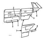 1322293 - Body: Trim Panel for Volvo Image