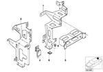 65128370924 - Audio, Navigation, Electronic Systems: Base Support System, Front for BMW Image