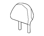 82140TL7A02ZA - Body: Headrest, Outer for Acura: TSX Image