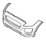 J9C32567LML - : Bumper Cover for Jaguar: E-Pace Image