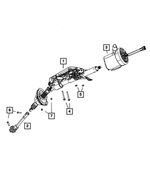 68269116AB - Steering: Steering Column for Mopar Image image