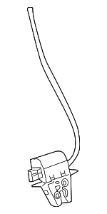 12792806 - : Tailgate Lock for Saab: 9-3 Image