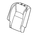 82143TTAJ01ZC - Body: Headrest Guide for Honda Image