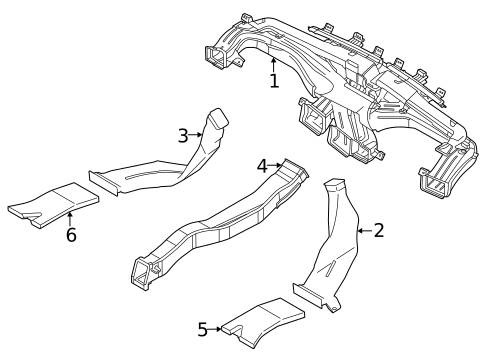 Ducts for 2023 Kia Sportage #0