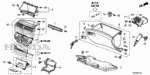 77501TA0A01 - Interior/Bumper: FELT for Honda Image