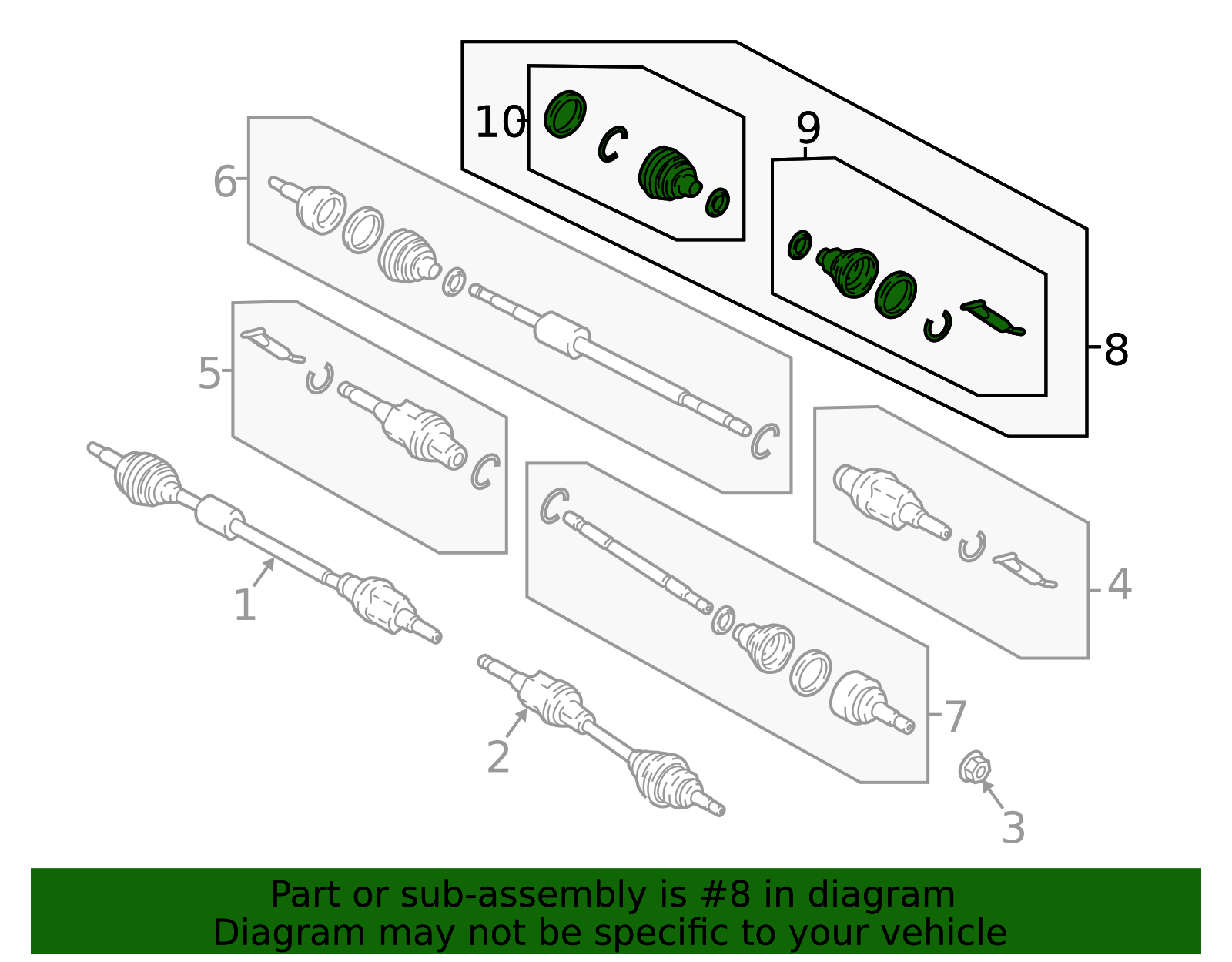 GN1Z-3A331-S - Boot Kit 2018-2021 Ford EcoSport | Ford Parts Direct