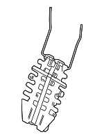 7275006130 - Body: Lumbar Support for Lexus: ES250, ES300h, ES350 Image