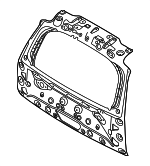 72800TD000 - : Lift Gate for Hyundai Image