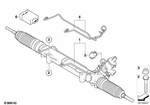 32103445001 - : Set Pipe for BMW: X3 2.5i, X3 3.0i, X3 3.0si Image