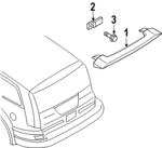 8973557800 - Body: Spoiler for Isuzu Image
