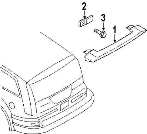 Spoiler for 2004 Isuzu Axiom #0