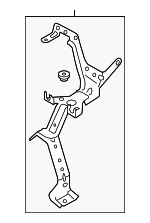 27537AG02A - Electrical: Modulator Bracket for Subaru: Legacy, Outback Image