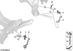 37148845199 - : Control Rod, Front for BMW Image