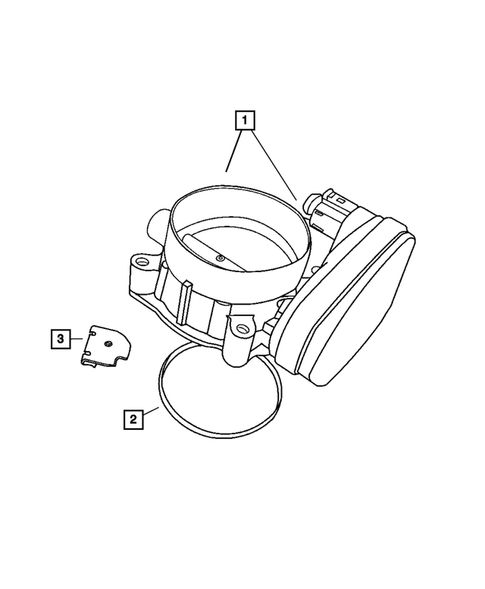 Throttle Body for 2005 Dodge Magnum #0