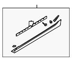 GEG251P40B60 - : Rocker Molding for Mazda: 6 Image