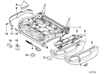 52108150021 - Seats: Actuation Unit Left for BMW Image