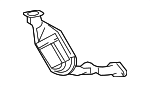 YS4Z5E212AA - Exhaust: Converter for Ford: Focus Image