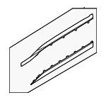 87721Q5000 - Body: Molding Assembly for Kia: Seltos Image