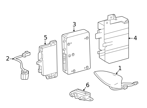 Communication System Components for 2017 Buick LaCrosse #0