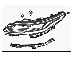 LR175646 - : Headlamp Assembly for Land Rover: Range Rover Evoque Image
