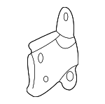 8242010Y0A - Body: Lower Hinge for Nissan Image