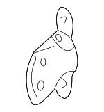 824003S30A - Body: Upper Hinge for Nissan Image