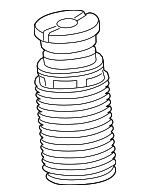 31336866789 - Suspension: Dust Shield for BMW: 530e, 530e xDrive, 530i, 530i xDrive, 540d xDrive, 540i, 540i xDrive, M5, M550i xDrive Image
